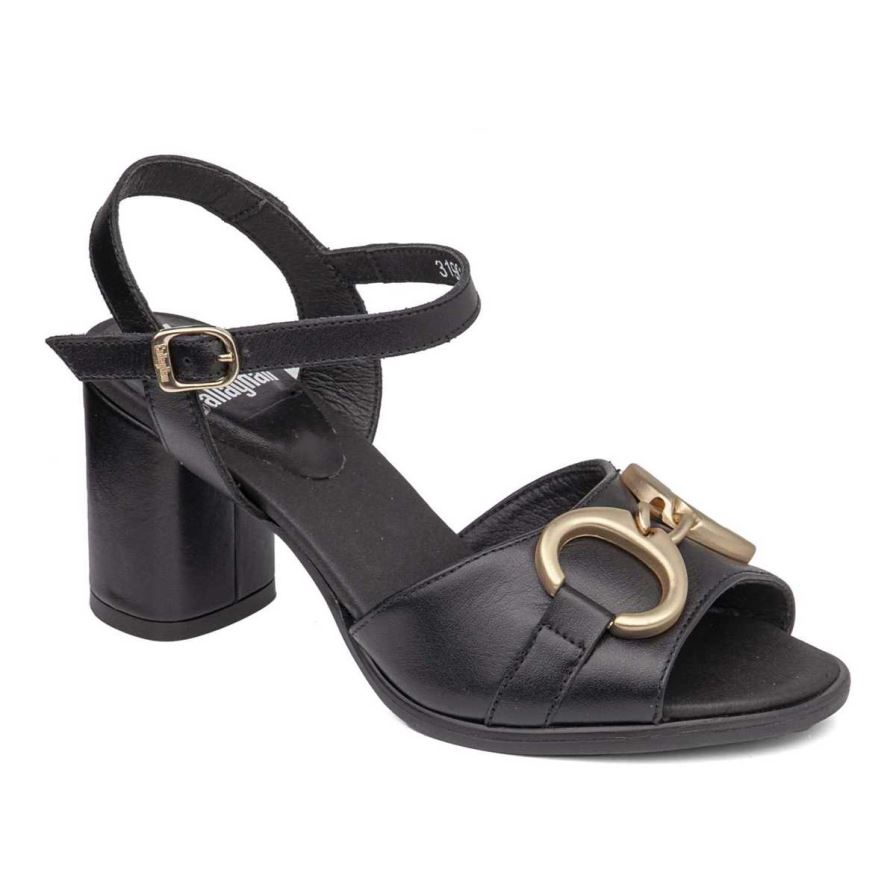 Callaghan 31902 Kanji Women\'s Heels Sandals Black | VMDCNP