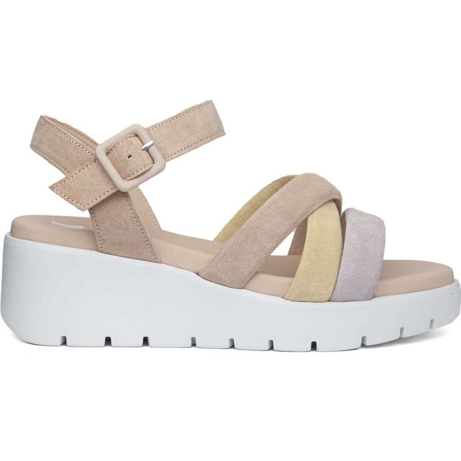 Callaghan 32000 Bera Women's Wedge Sandals Multicolor | OJNIUH