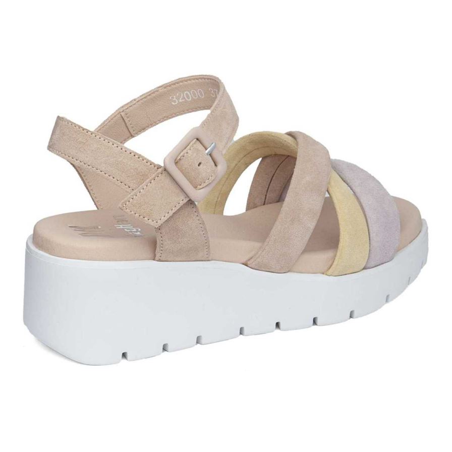 Callaghan 32000 Bera Women's Wedge Sandals Multicolor | OJNIUH