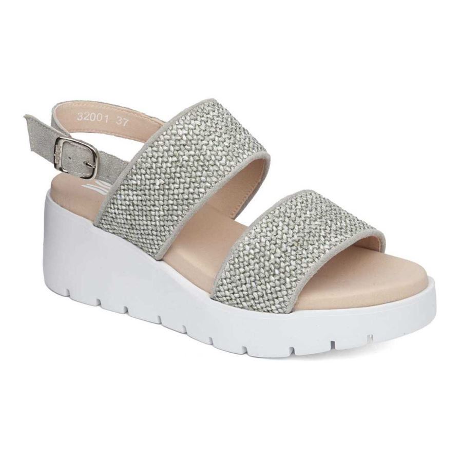Callaghan 32001 Bera Women\'s Wedge Sandals Green | DLZOYB