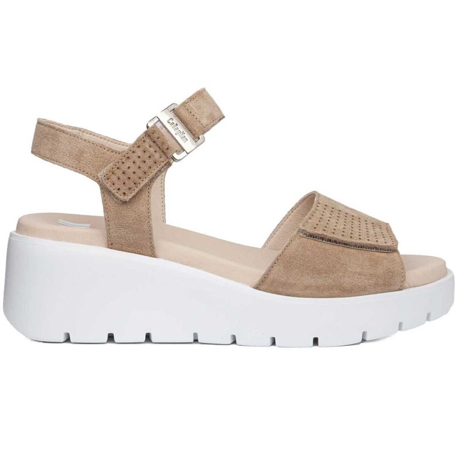 Callaghan 32002 Bera Women's Wedge Sandals Brown | BLRCEK