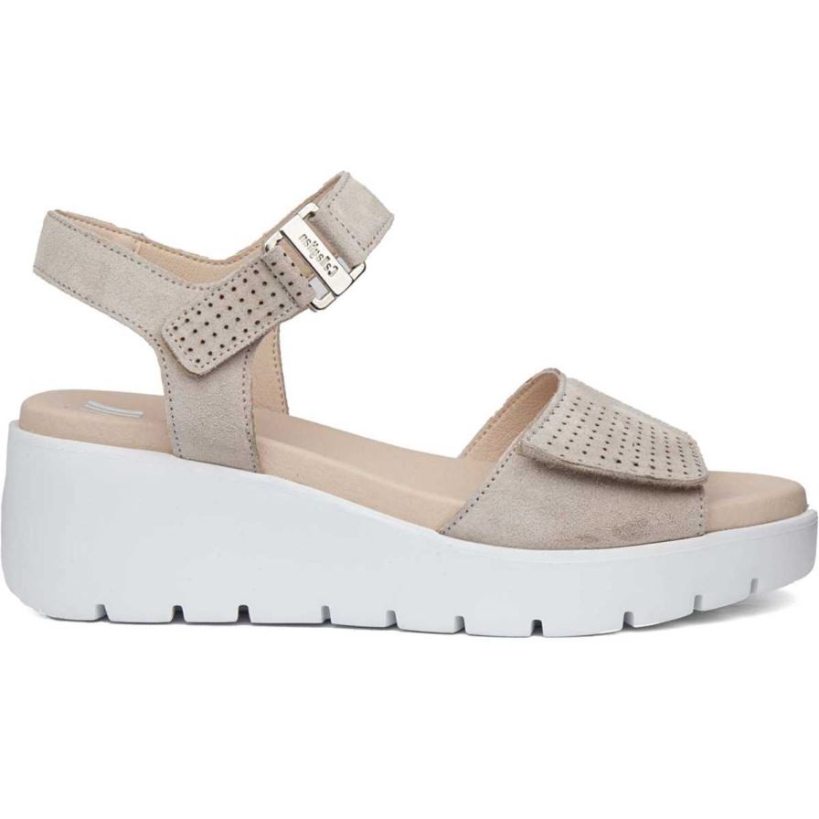 Callaghan 32002 Bera Women's Wedge Sandals Beige | JBQVRS