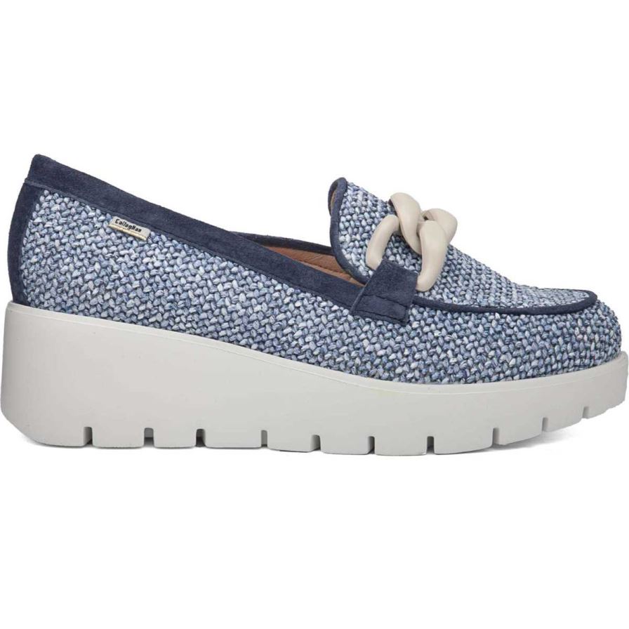 Callaghan 32100 Amal Women's Platform Shoes Navy | FDVENI