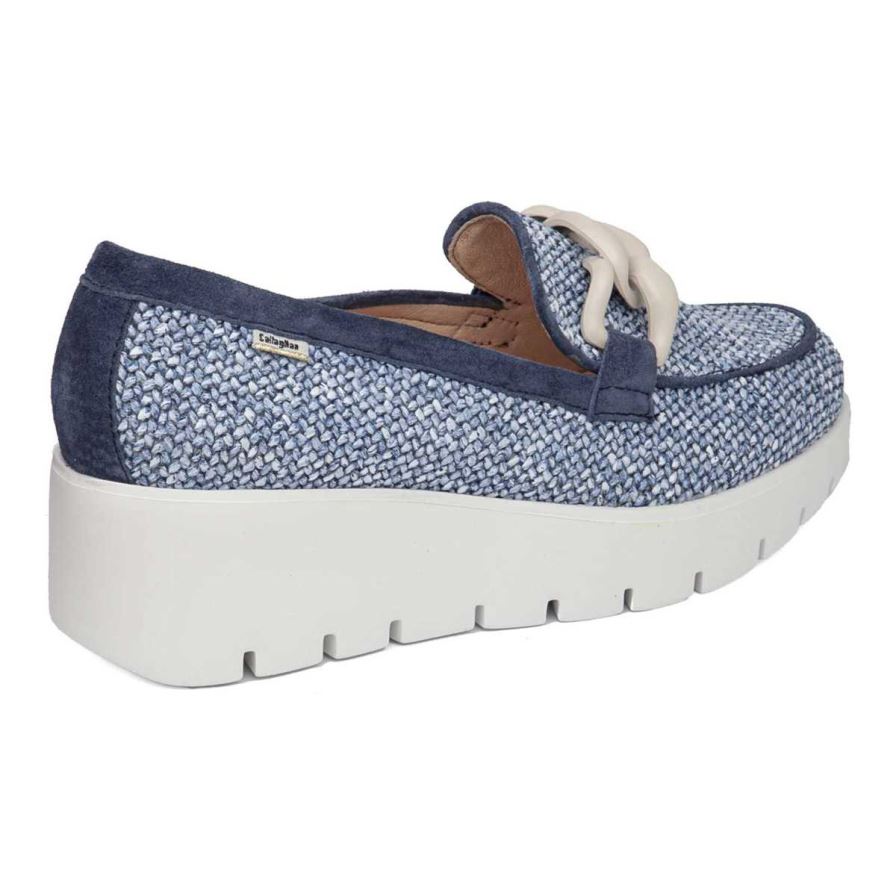 Callaghan 32100 Amal Women's Platform Shoes Navy | FDVENI