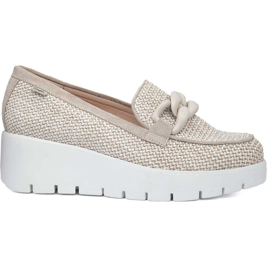 Callaghan 32100 Amal Women's Platform Shoes Beige | GLHZVB