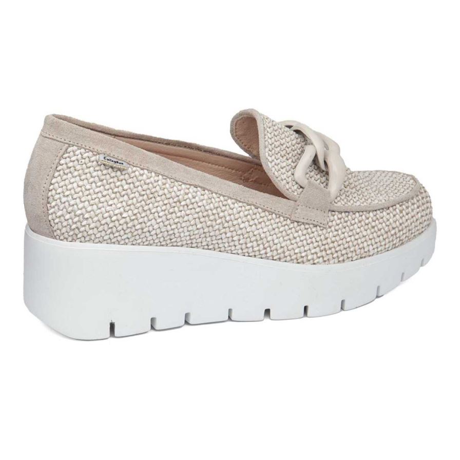 Callaghan 32100 Amal Women's Platform Shoes Beige | GLHZVB