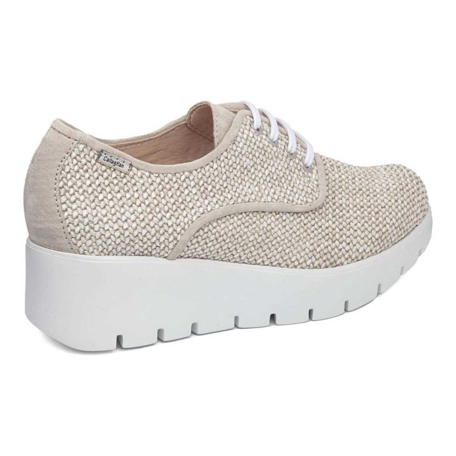 Callaghan 32101 Amal Women's Platform Shoes Beige | FTSAGW