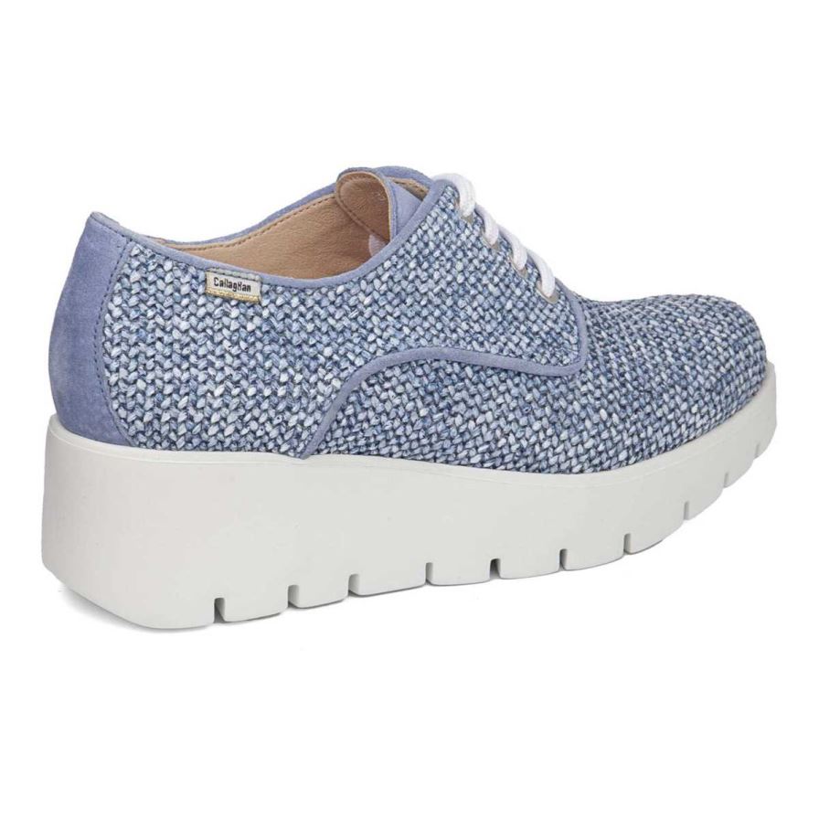 Callaghan 32101 Amal Women's Platform Shoes Blue | WPNTMU
