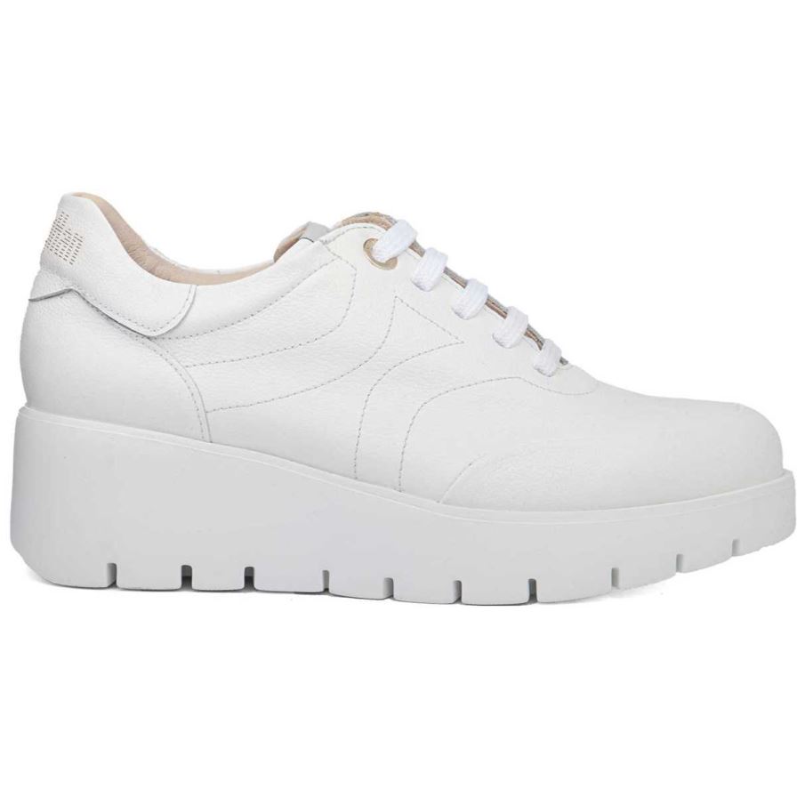 Callaghan 32102 Amal Women's Platform Shoes White | IFWDGO