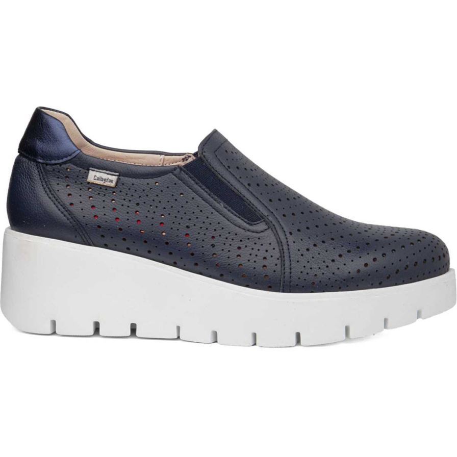 Callaghan 32103 Amal Women's Platform Shoes Navy | MNJPQK