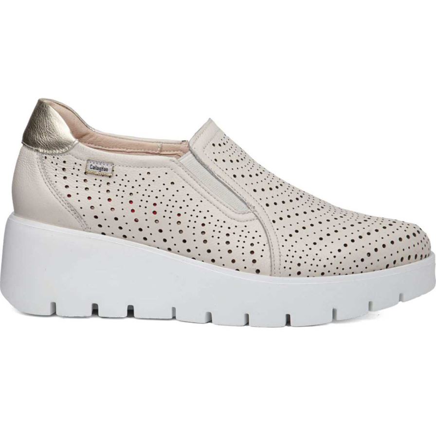 Callaghan 32103 Amal Women's Platform Shoes White | MWHIBU