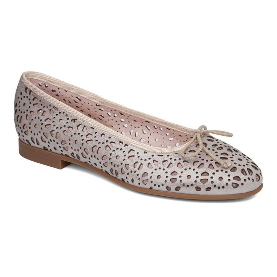 Callaghan 32201 Priscila Women\'s Ballerina Grey | OYNRJF