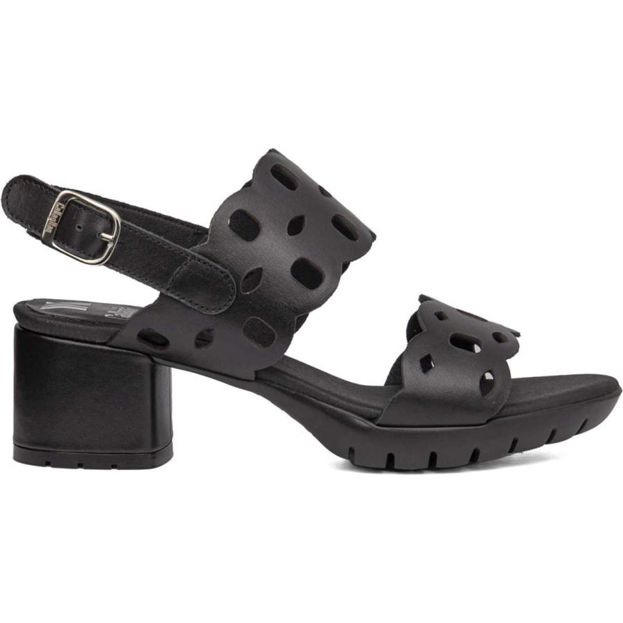 Callaghan 32303 Matera Women's Heels Sandals Black | YDZLFI