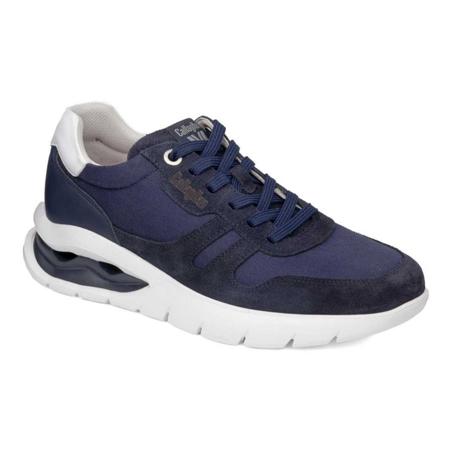 Callaghan 45416 Vento Men\'s Sneakers Navy | DVXATN
