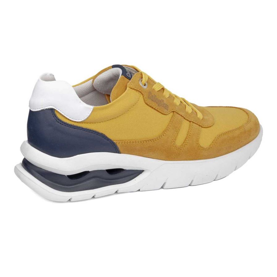 Callaghan 45416 Vento Men's Sneakers Yellow | BVYPDK