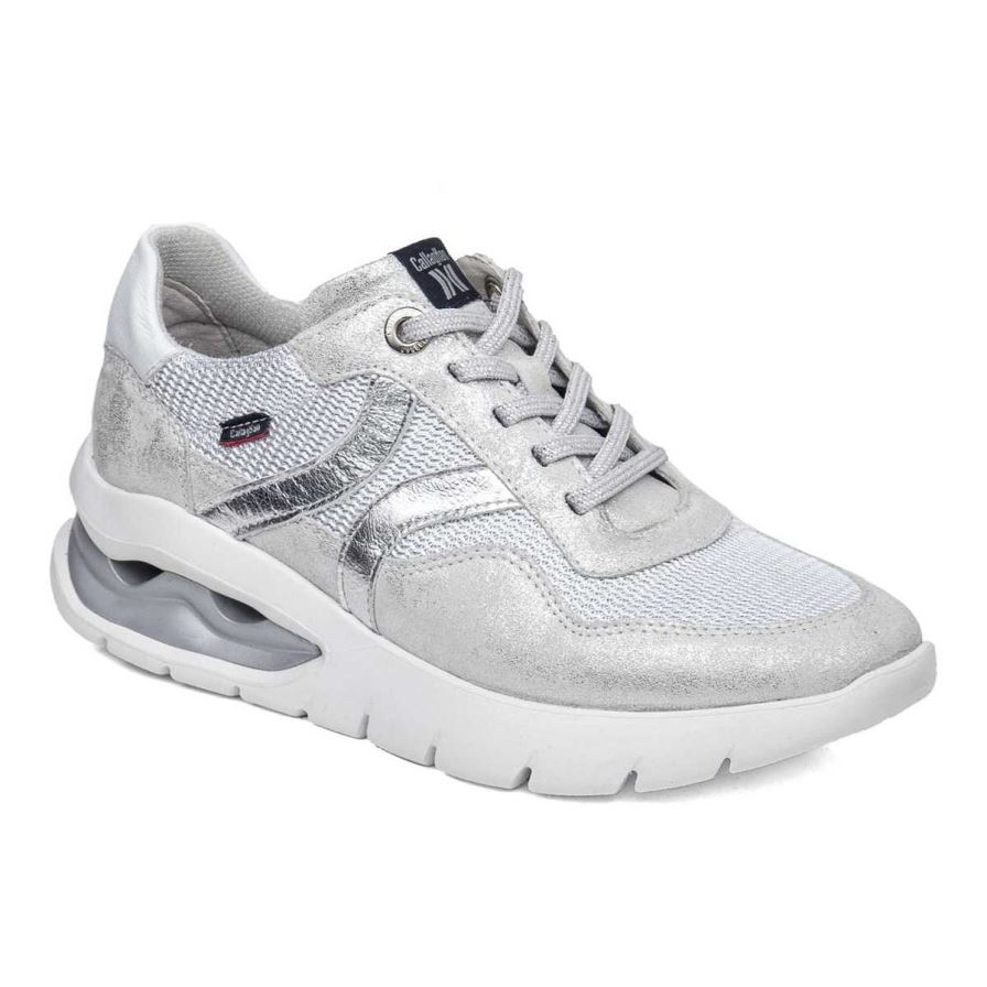 Callaghan 45812 Aria Women\'s Sneakers Silver | RCFSHL