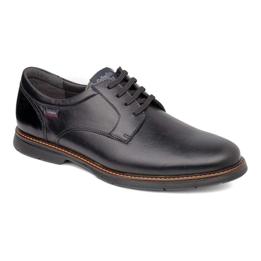 Callaghan 46700 Upam Men\'s Dress Shoes Black | OZQXDT