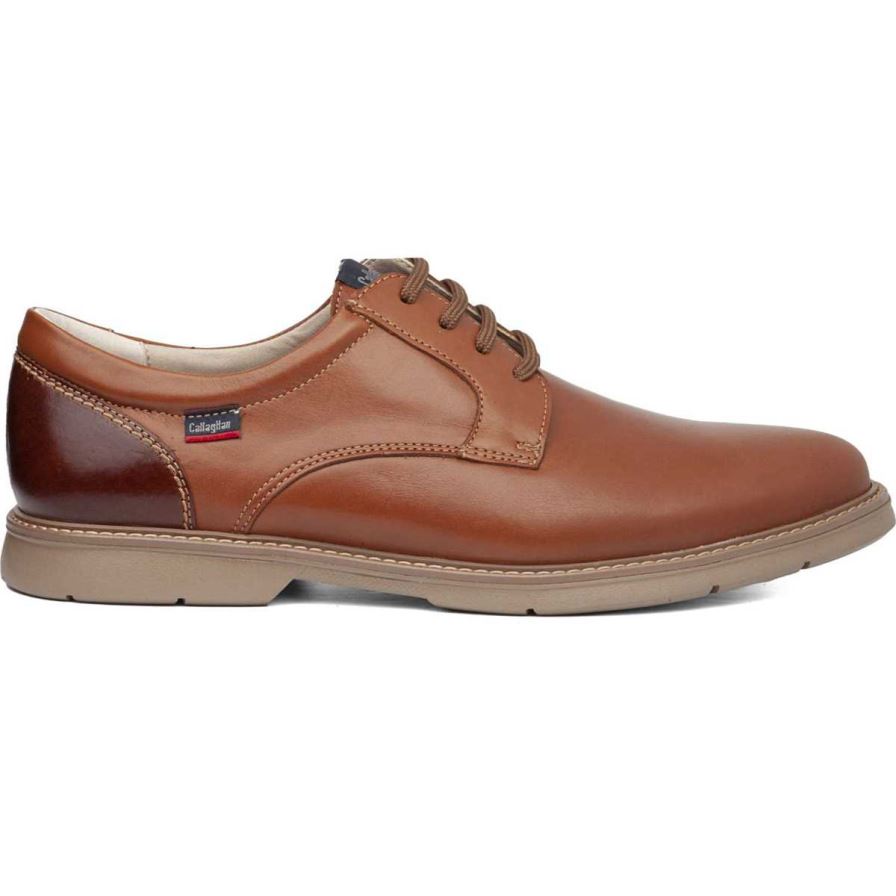 Callaghan 46700 Upam Men's Dress Shoes Brown | WCYXSI