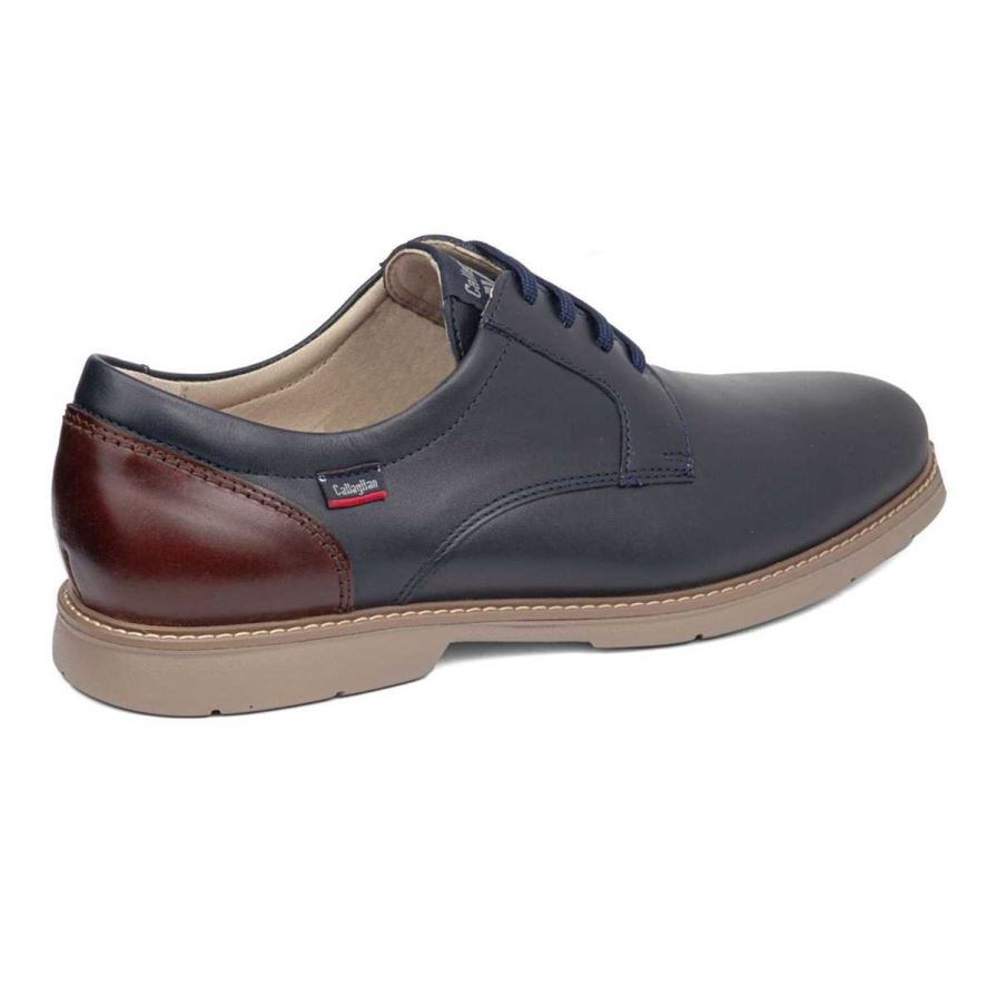 Callaghan 46700 Upam Men's Dress Shoes Navy | AXDMPK