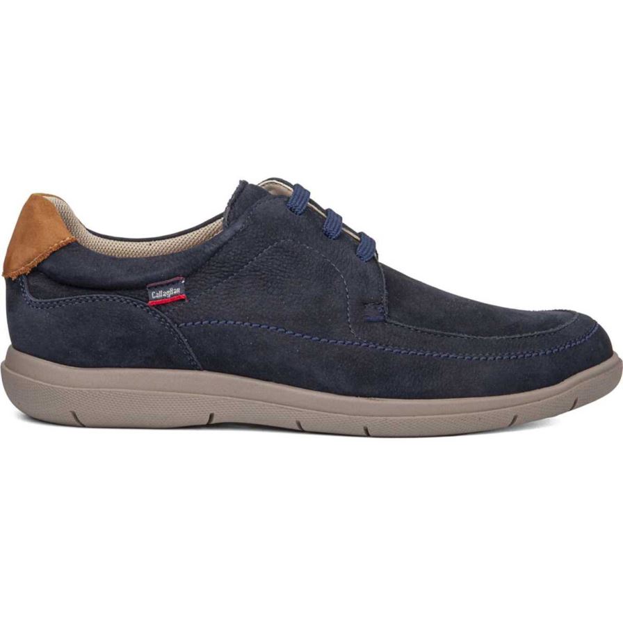 Callaghan 46804 Duna Men's Lace Up Shoes Navy | IAGDCB