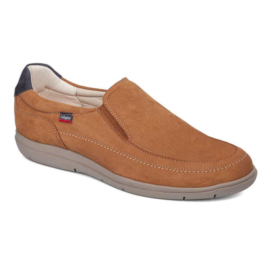 Callaghan 46805 Duna Men\'s Loafers Brown | LNEUZJ