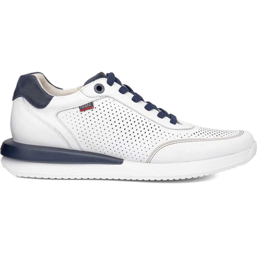 Callaghan 51106 Moses Men's Sneakers White | JYPTVH