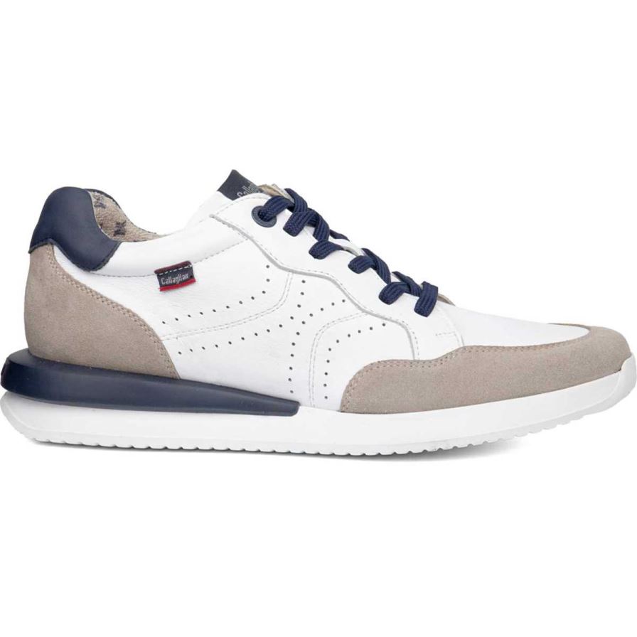 Callaghan 51107 Moses Men's Sneakers White | XQVWCY