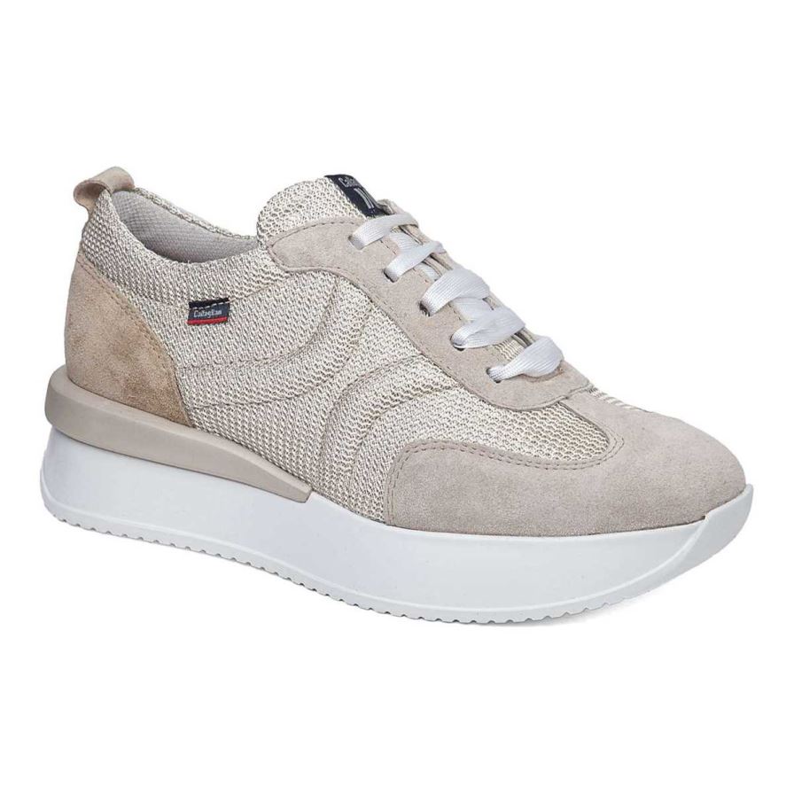 Callaghan 51200 Dina Women\'s Sneakers Beige | FUQZYR