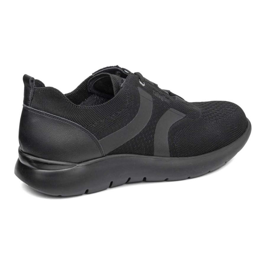 Callaghan 51303 Nuvole Men's Sneakers Black | QDKYIJ