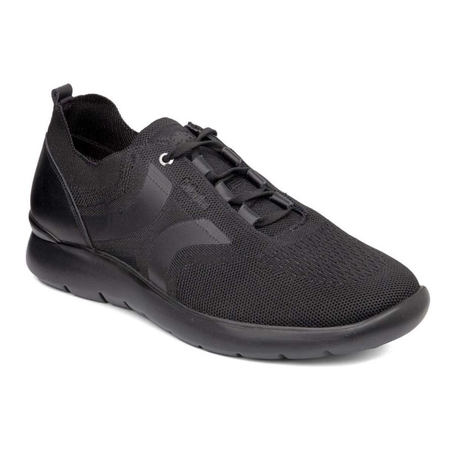Callaghan 51303 Nuvole Men\'s Sneakers Black | QDKYIJ