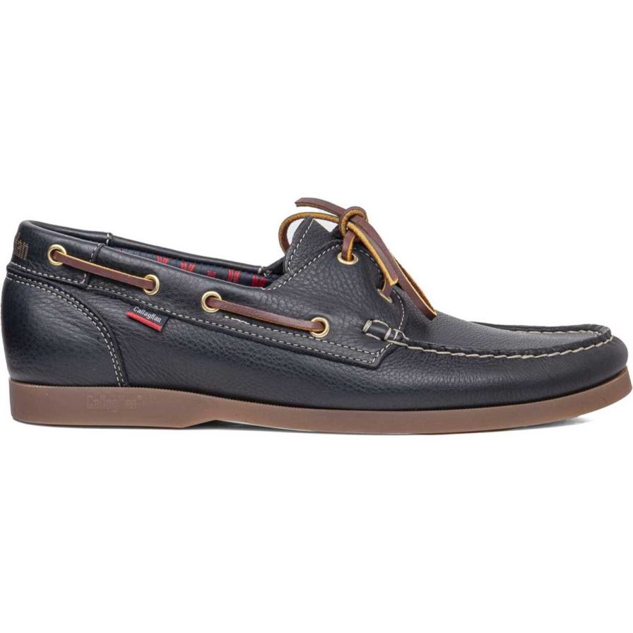 Callaghan 51600 Yate Men's Boat Shoes Navy | JELDQW