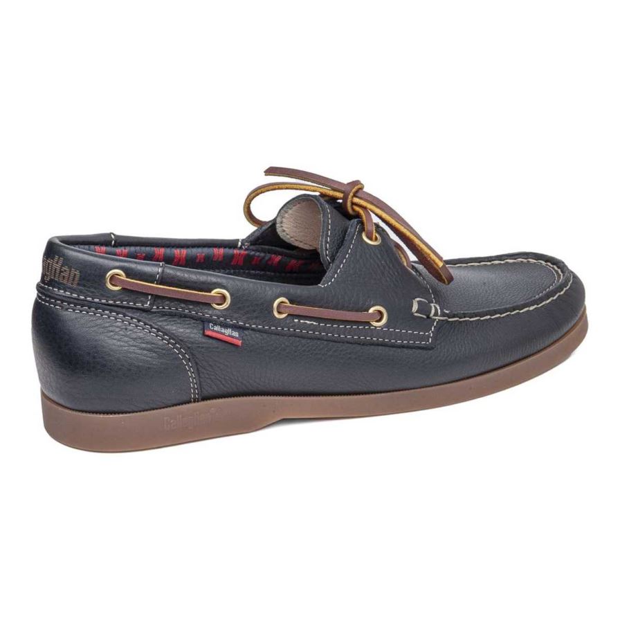 Callaghan 51600 Yate Men's Boat Shoes Navy | JELDQW