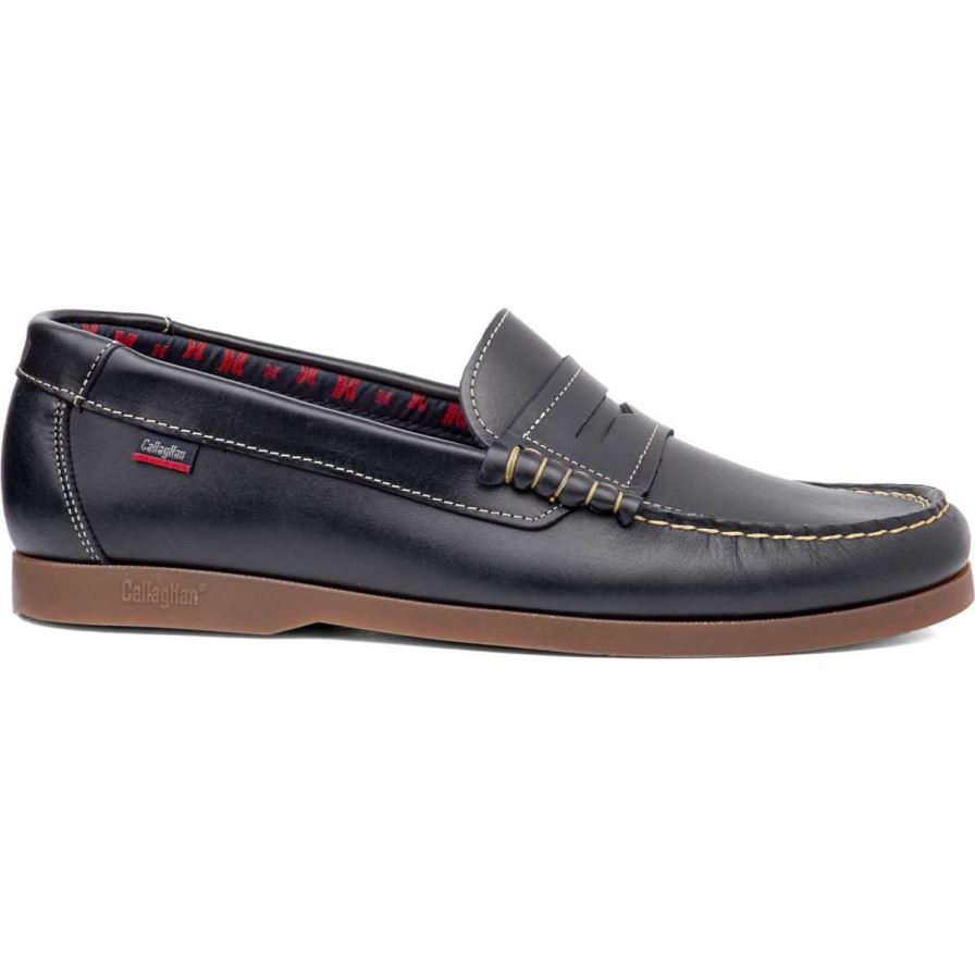 Callaghan 51602 Yate Men's Loafers Black | OABTIS