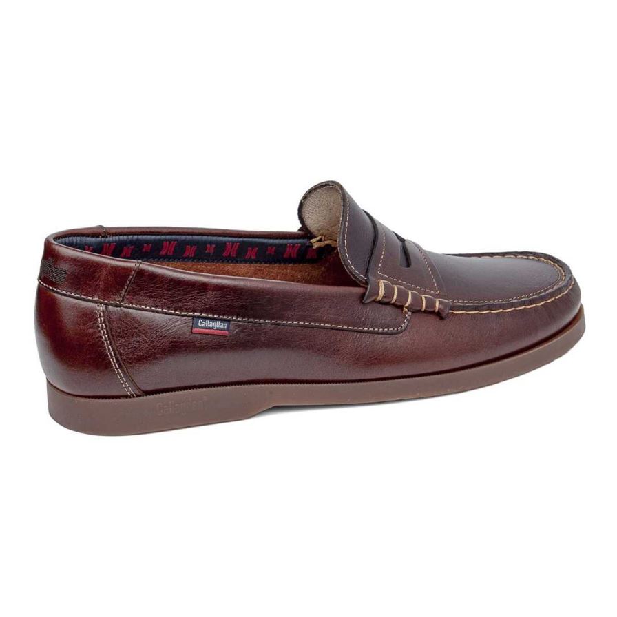 Callaghan 51602 Yate Men's Loafers Brown | RLOETN