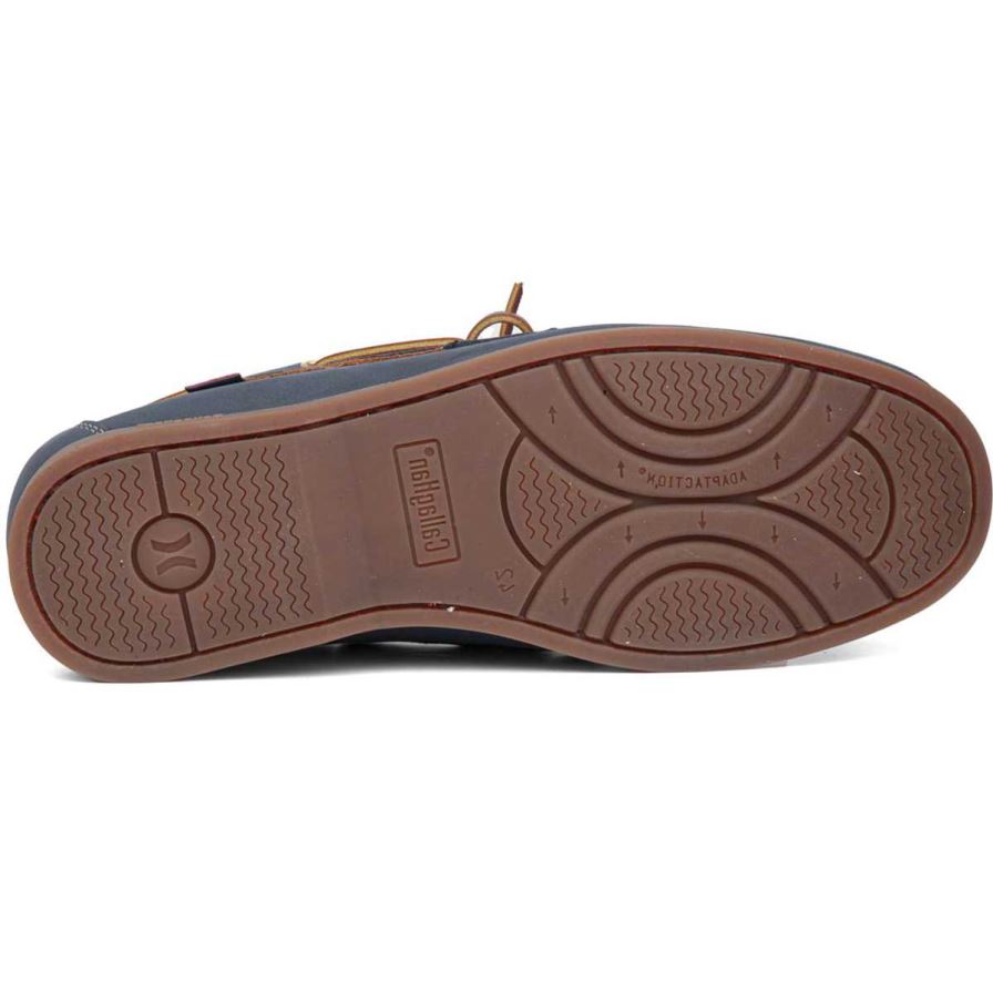 Callaghan 51603 Yate Men's Boat Shoes Blue | YNOVLW
