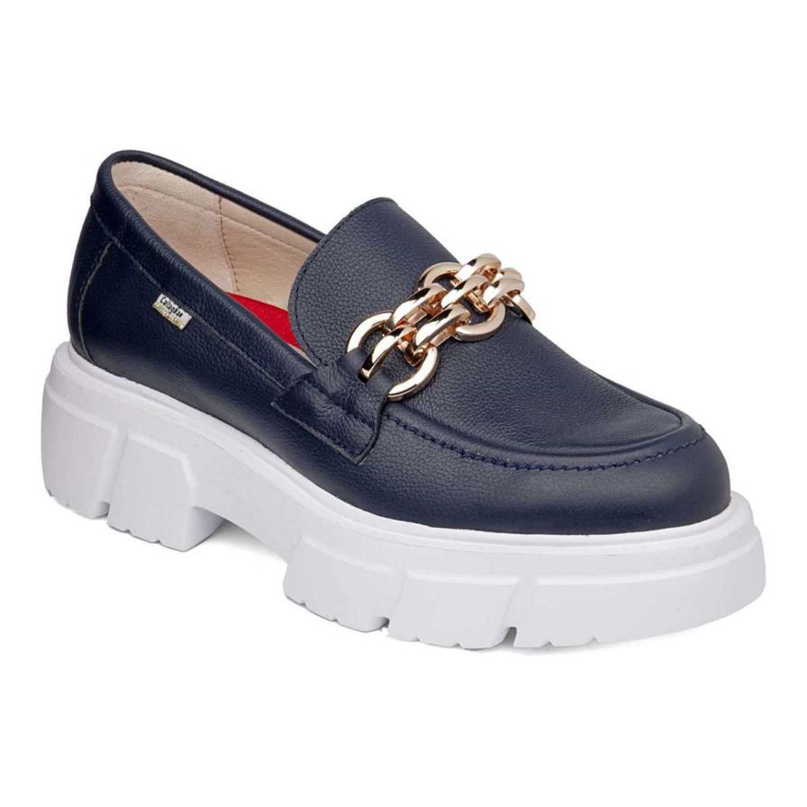 Callaghan 51906 Blondy Women\'s Platform Shoes Navy | WNKGTI