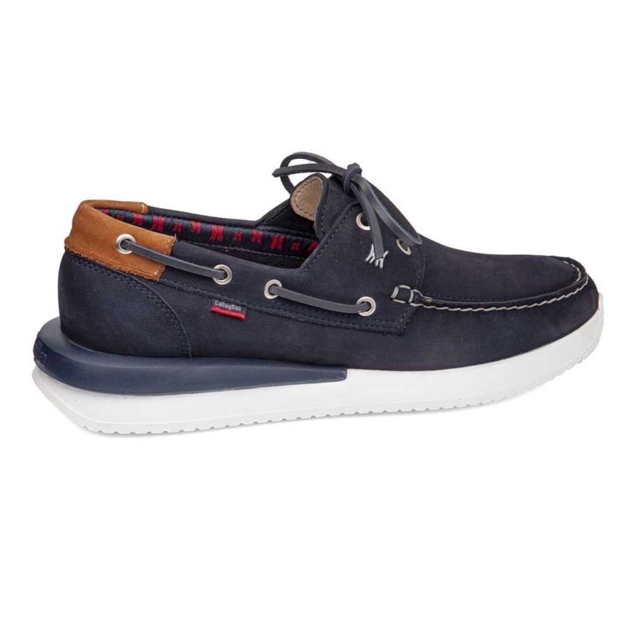 Callaghan 52100 Moses Men's Boat Shoes Navy | JCEHTO
