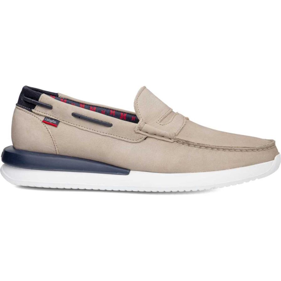 Callaghan 52101 Moses Men's Loafers Beige | RKCZFJ