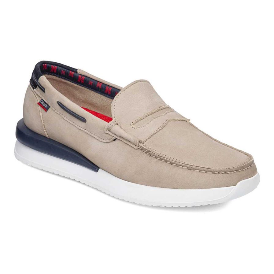 Callaghan 52101 Moses Men\'s Loafers Beige | RKCZFJ