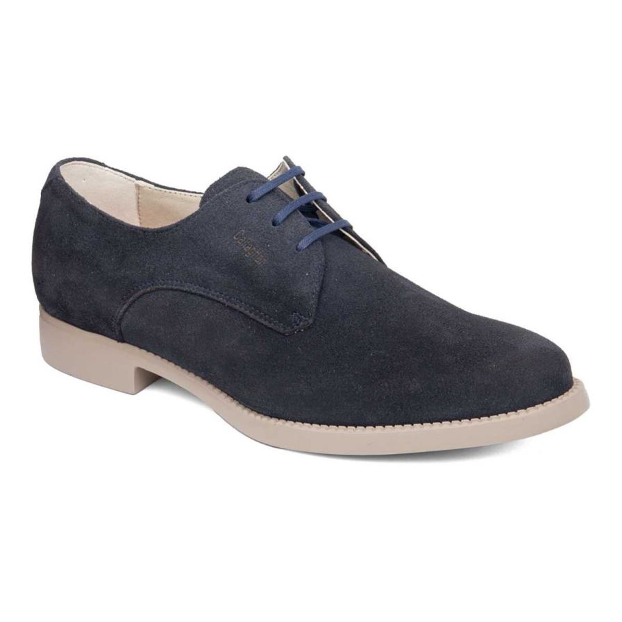 Callaghan 52900 Brian Men\'s Dress Shoes Navy | DLPWZN