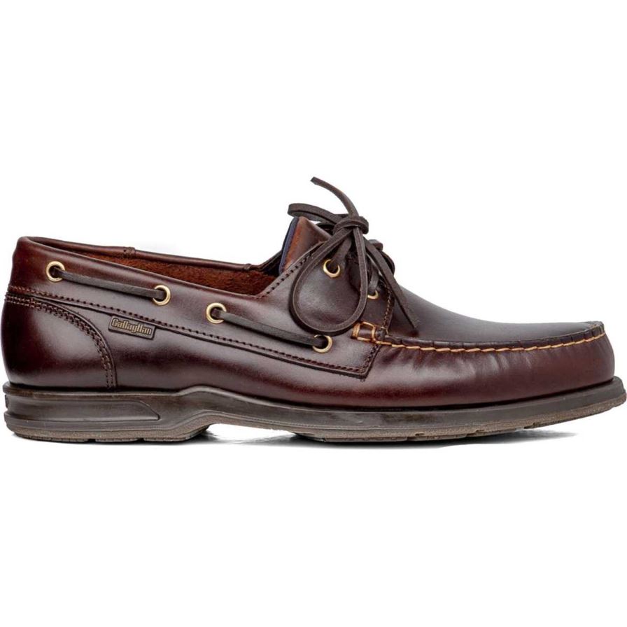 Callaghan 53205 Sea-Walker Men's Boat Shoes Burgundy | MAQIGP