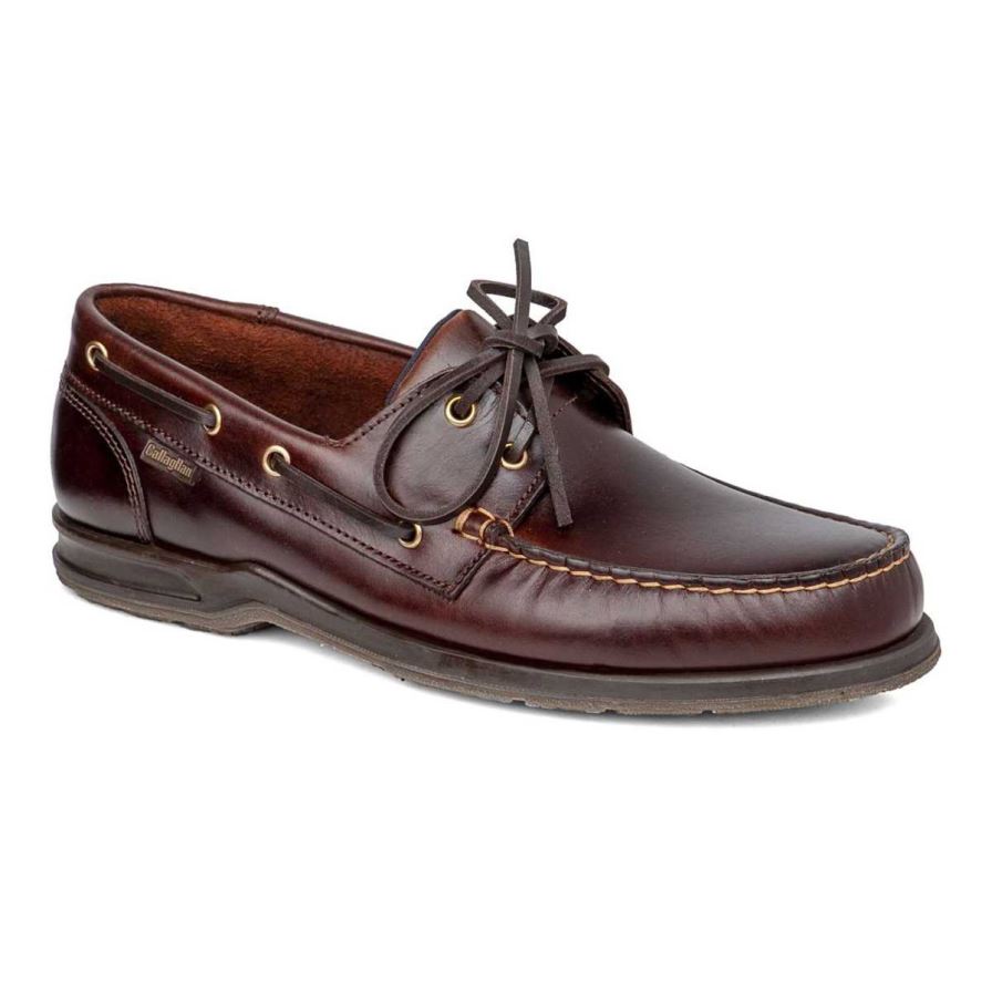 Callaghan 53205 Sea-Walker Men\'s Boat Shoes Burgundy | MAQIGP