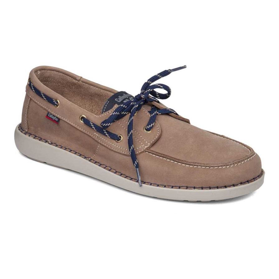 Callaghan 53400 Abner Men\'s Boat Shoes Beige | WPMIOR