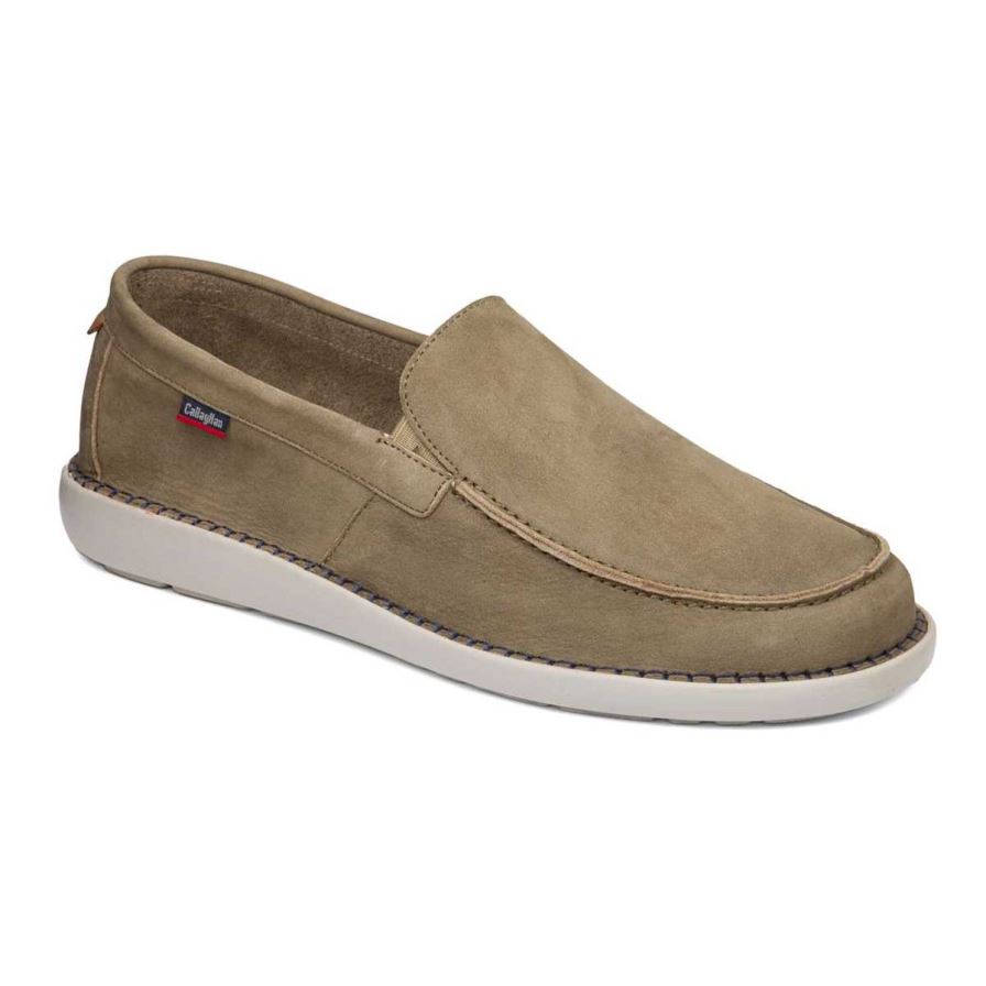 Callaghan 53402 Abner Men\'s Loafers Olive | RPDMKG