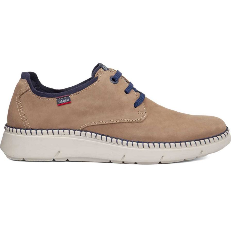 Callaghan 53500 Circular Men's Lace Up Shoes Beige | BZPMUS