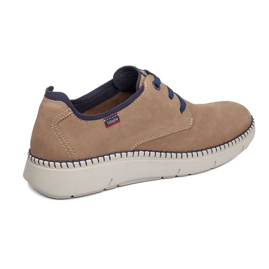 Callaghan 53500 Circular Men's Lace Up Shoes Beige | BZPMUS