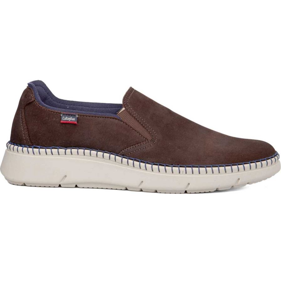 Callaghan 53501 Circular Men's Loafers Brown | SHZXUE