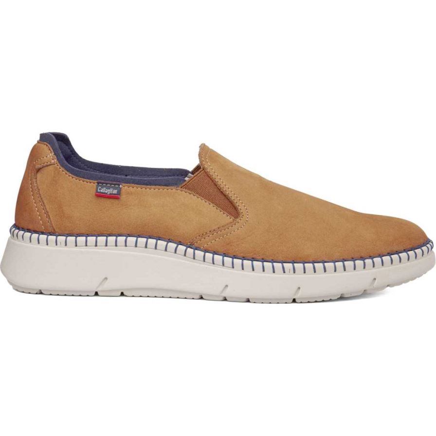 Callaghan 53501 Circular Men's Loafers Brown | VERYOK