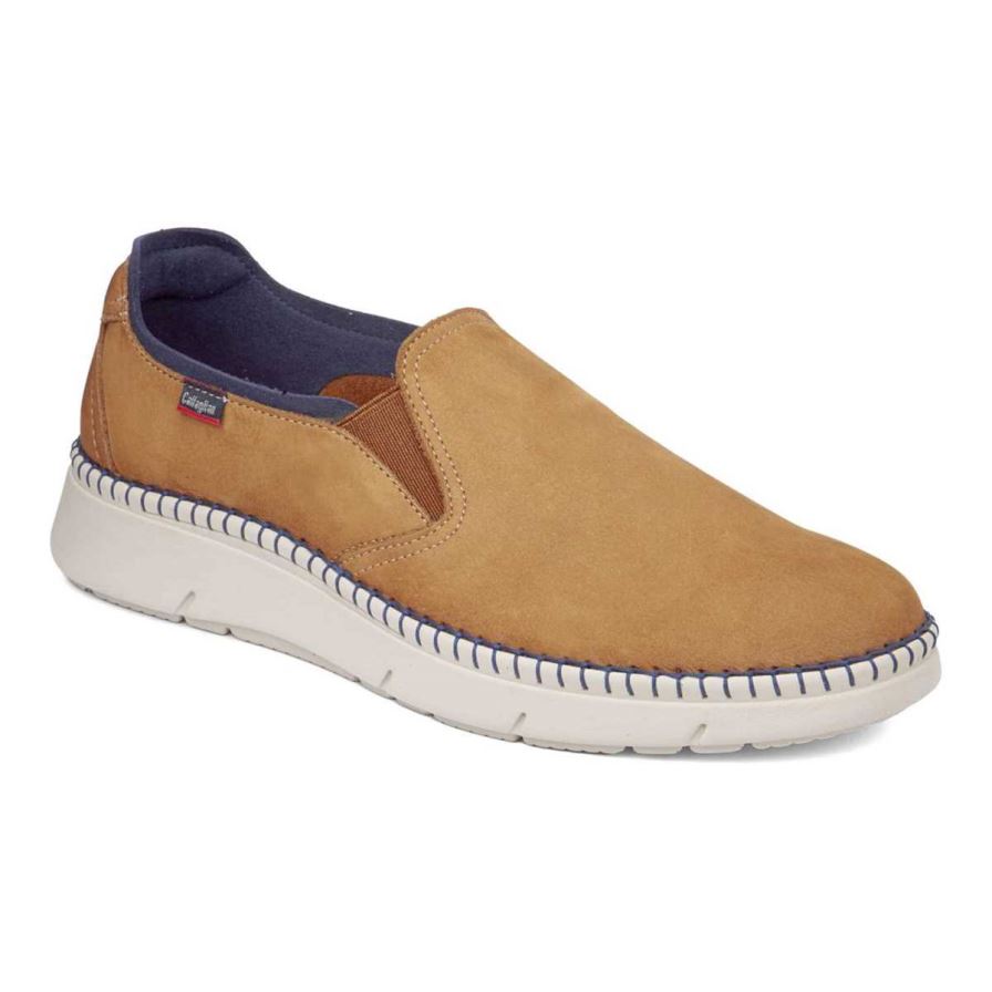 Callaghan 53501 Circular Men\'s Loafers Brown | VERYOK