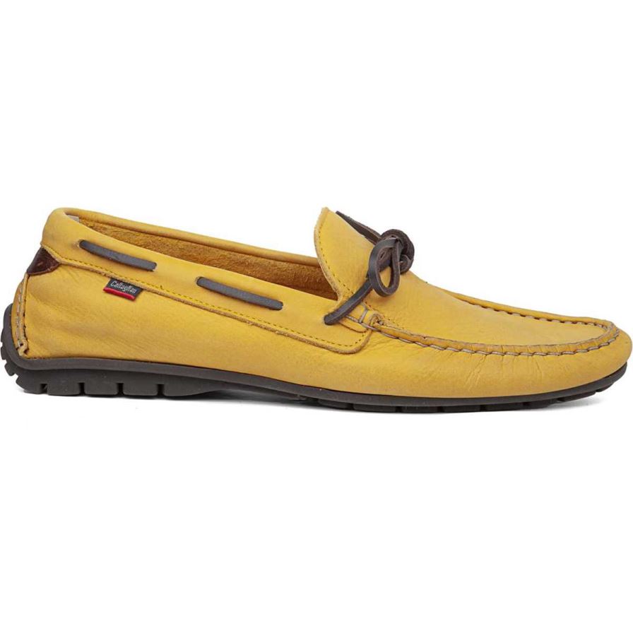 Callaghan 53901 Bitron Men's Loafers Yellow | XCUYOZ